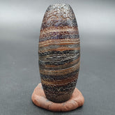 Dragon Skin Agate Himalayan Indo Tibetan Agate bead Amulet Bead #24